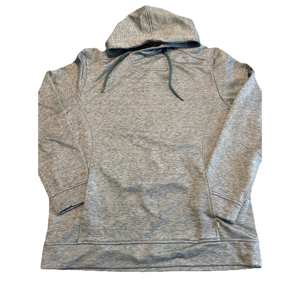 Tommy Bahama Mens Medium Hoodie Turtle Cove Marled Blue Pullover